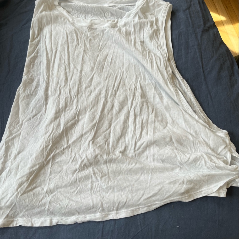 White lulu tank